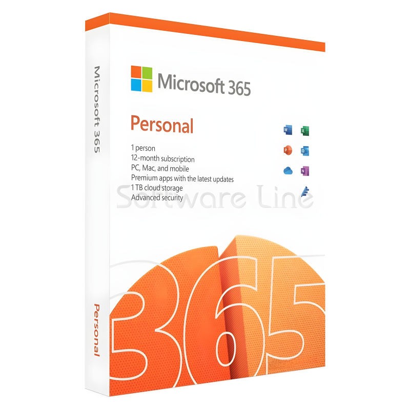 MS 365 Personal 1 Year 1 User