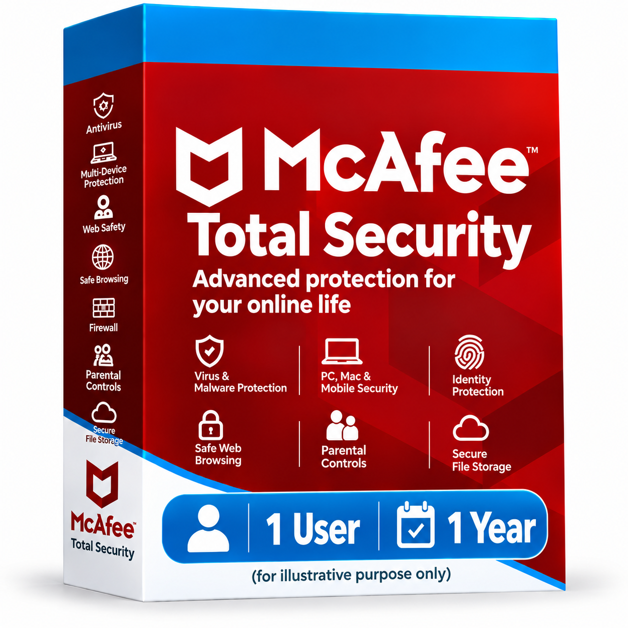 McAfee Total Security | 1 User | 1 Year