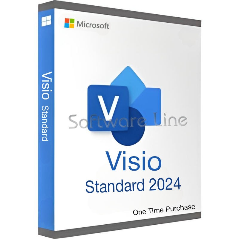 Microsoft Visio Standard 2024 Windows (One-Time Purchase)