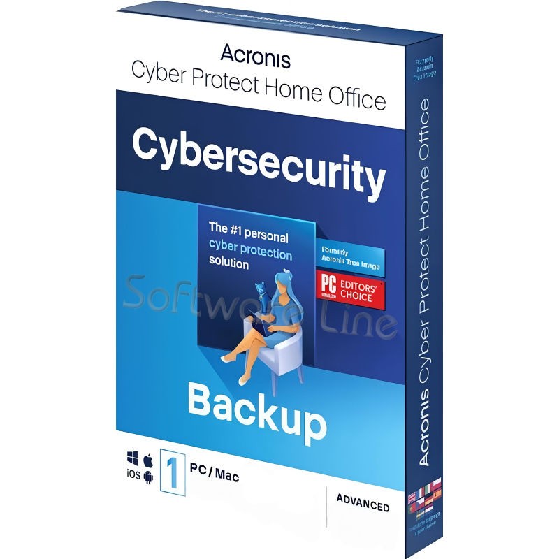 Acronis Cyber Protect Home Office Advanced 1 Year 1 User