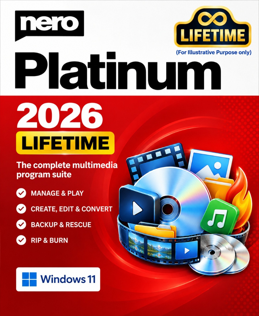 Nero Platinum 2026 Lifetime