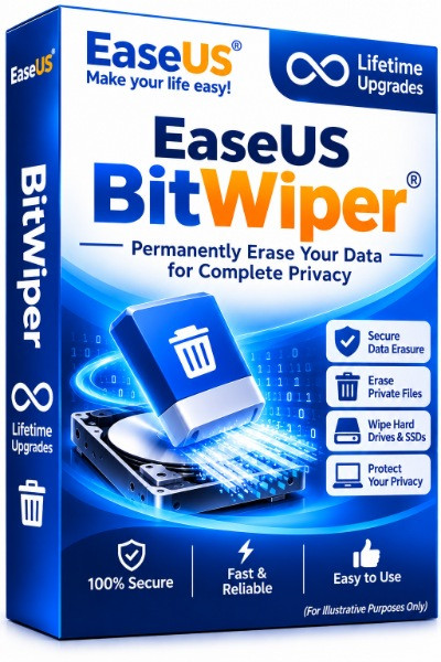 EaseUS BitWiper (Lifetime Upgrades)