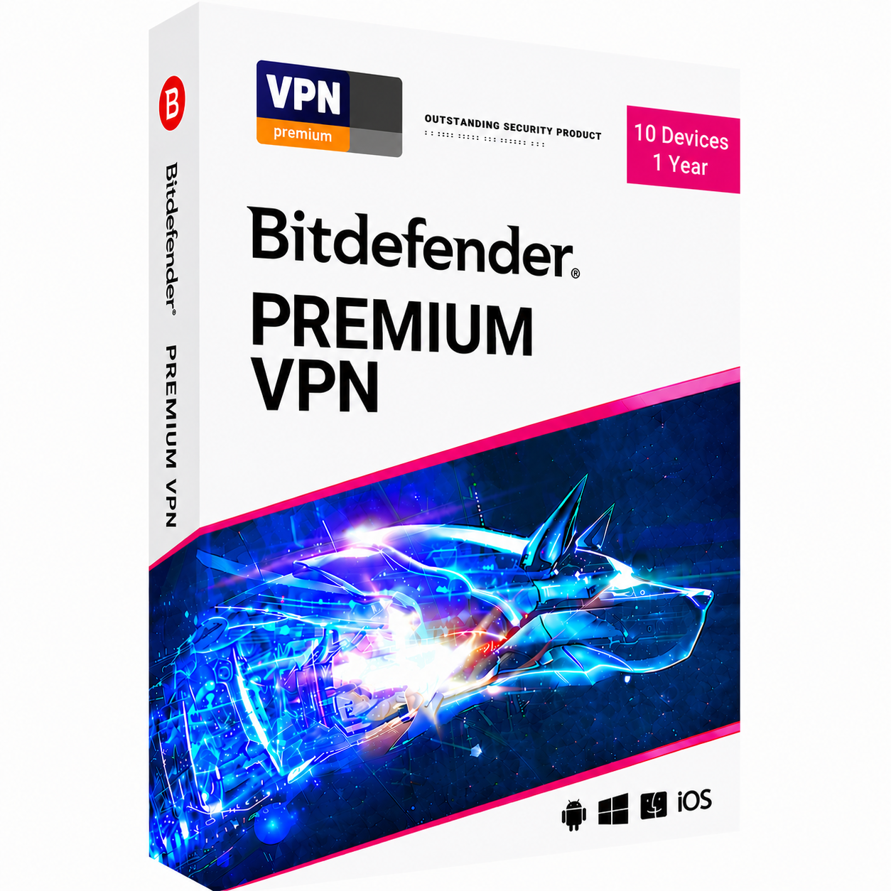 Bitdefender Premium VPN 10 Devices 1 Year