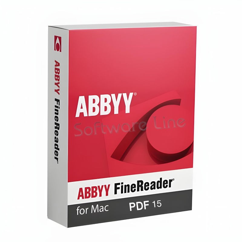 Abbyy Finereader PDF 15 for Mac 1 User 1 Year