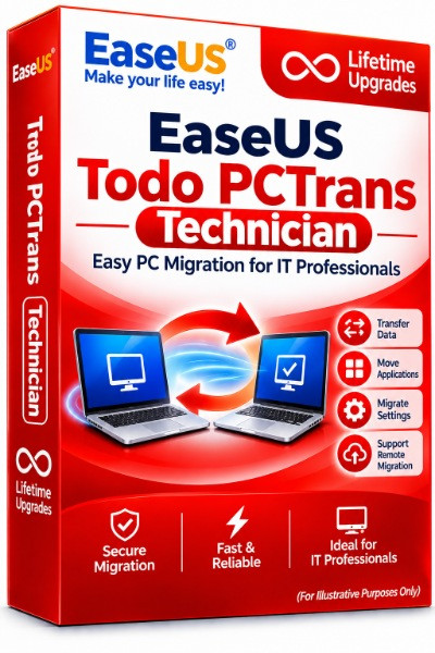 EaseUS Todo PCTrans Technician (Lifetime Upgrades)
