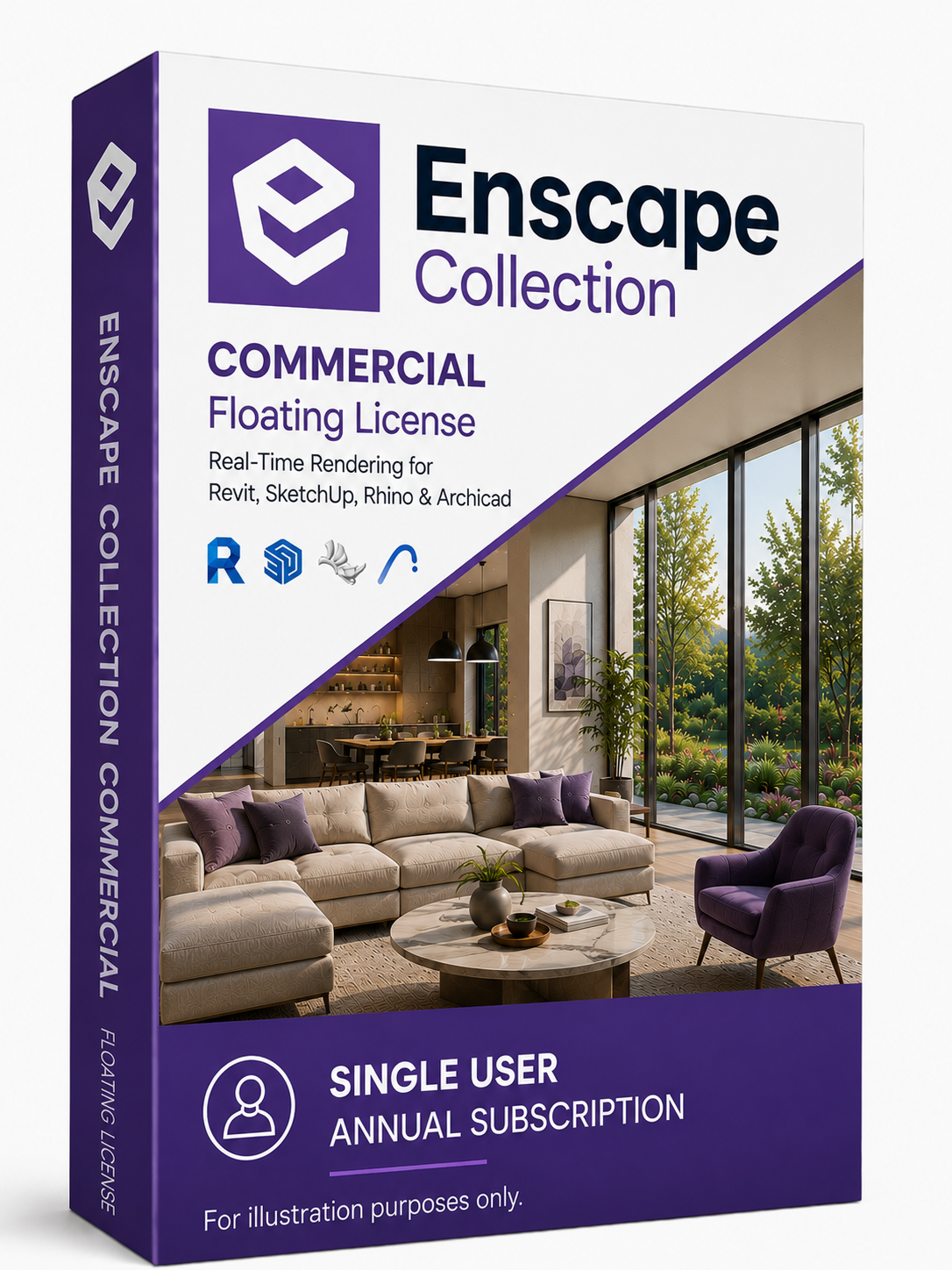 Enscape Collection Commercial Floating License Single User Annual  Subscription