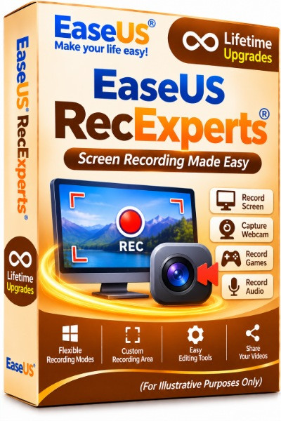 EaseUS RecExperts (Lifetime Upgrades)