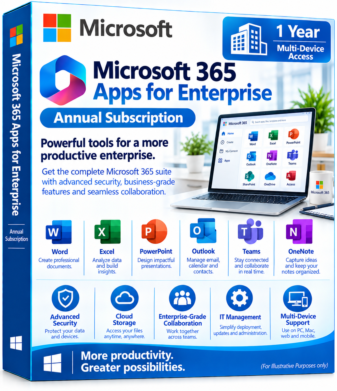 Microsoft 365 Apps for enterprise Annual Subscription