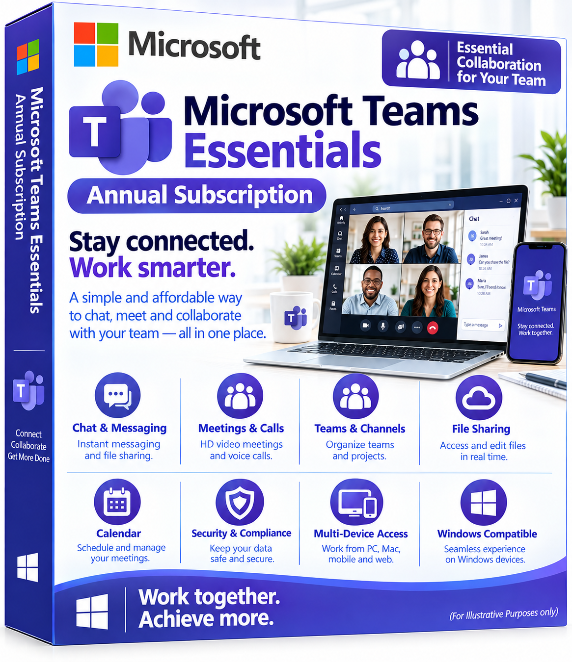 Microsoft Teams Essentials Annual Subscription