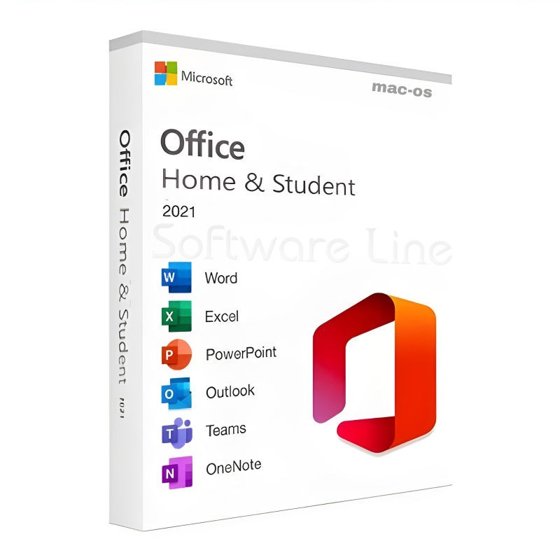 MS Office Home & Student 2021 Mac (One-Time Purchase)