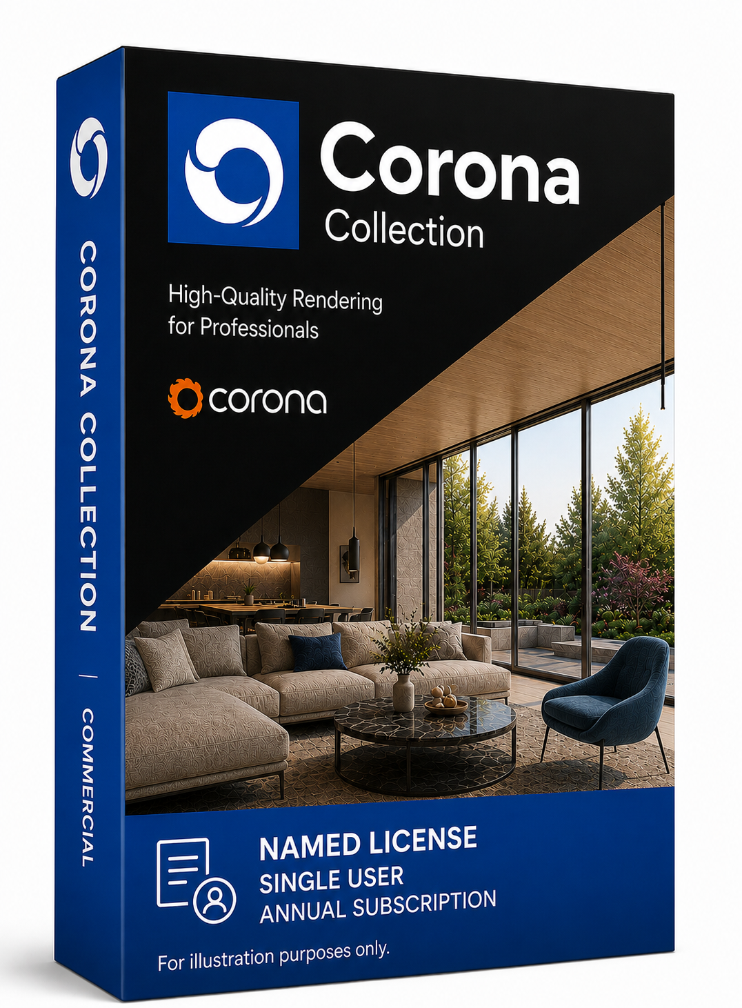 Corona Collection Commercial Named License Single User Annual Subscription