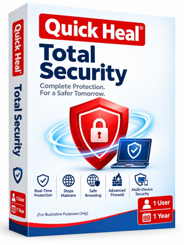 Quick Heal Total Security 1 User 1 year
