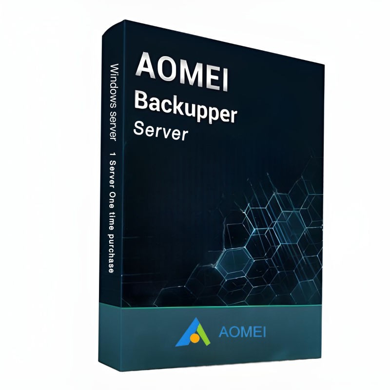 AOMEI Backupper Server | Windows 1 Server One Time Purchase