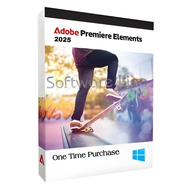 Adobe Premiere Elements 2025 Windows | One Time Purchase