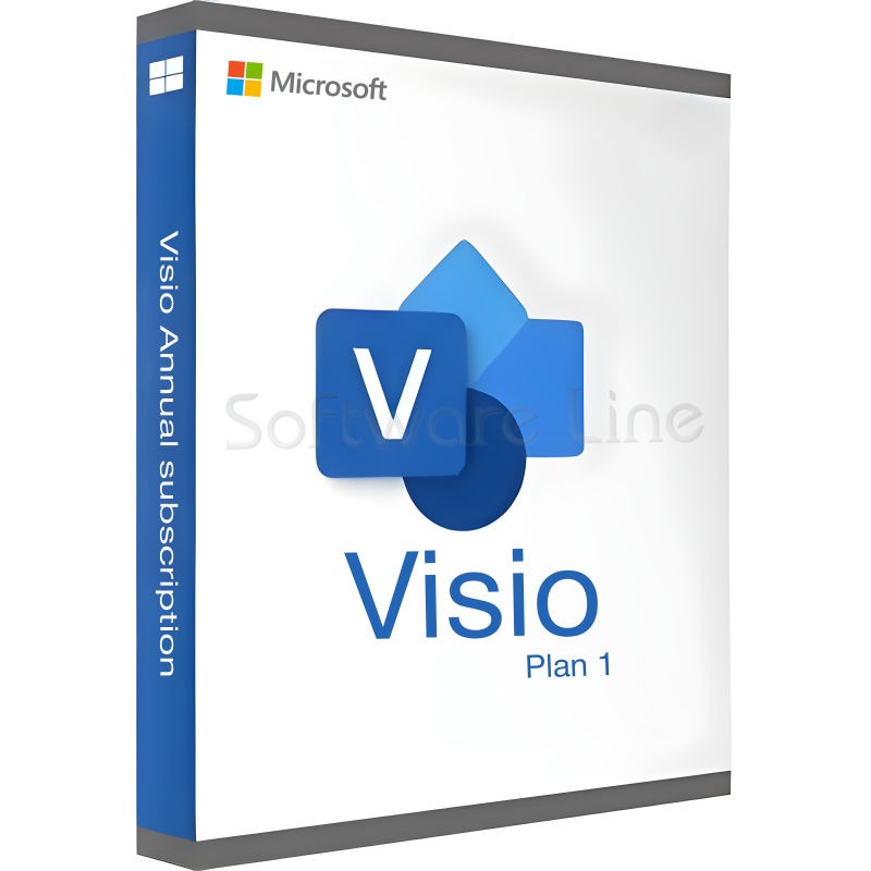 MS Visio Plan 1 Annual Subscription