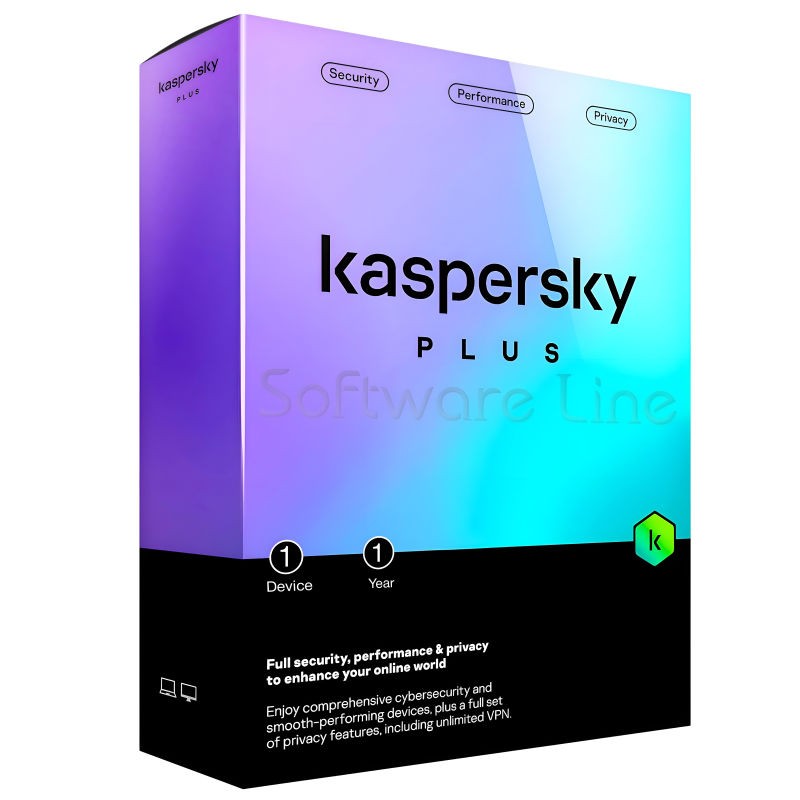 Kaspersky Plus Internet Security 1 User 1 Year