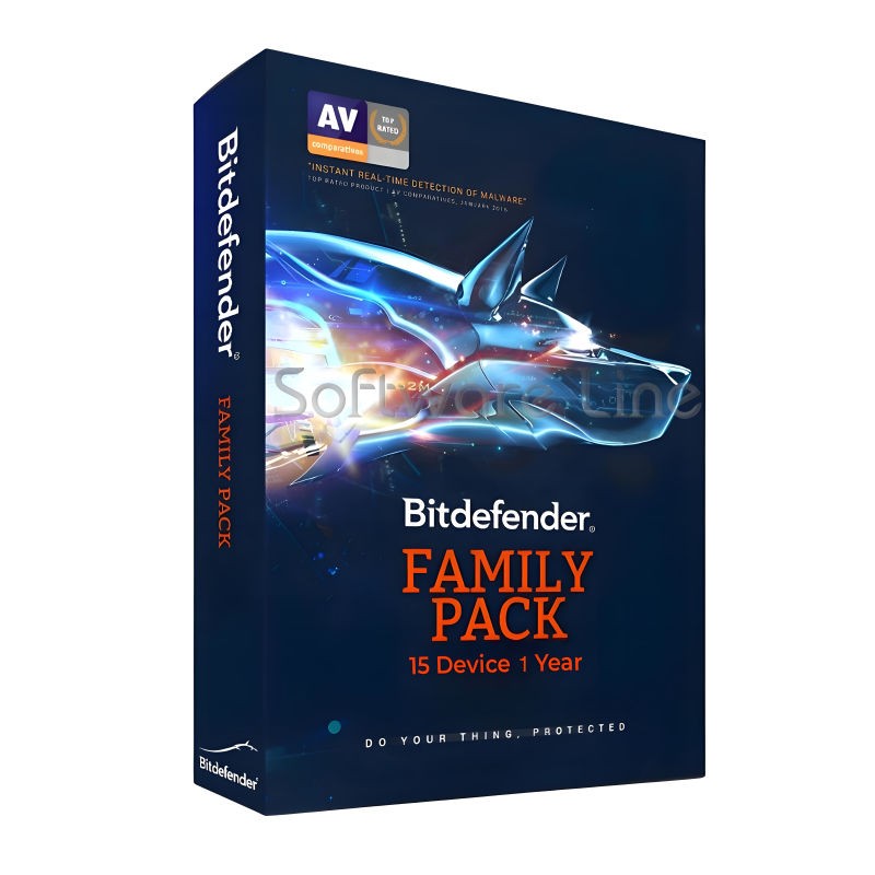 Bitdefender Family Pack 15 Device 1 Year