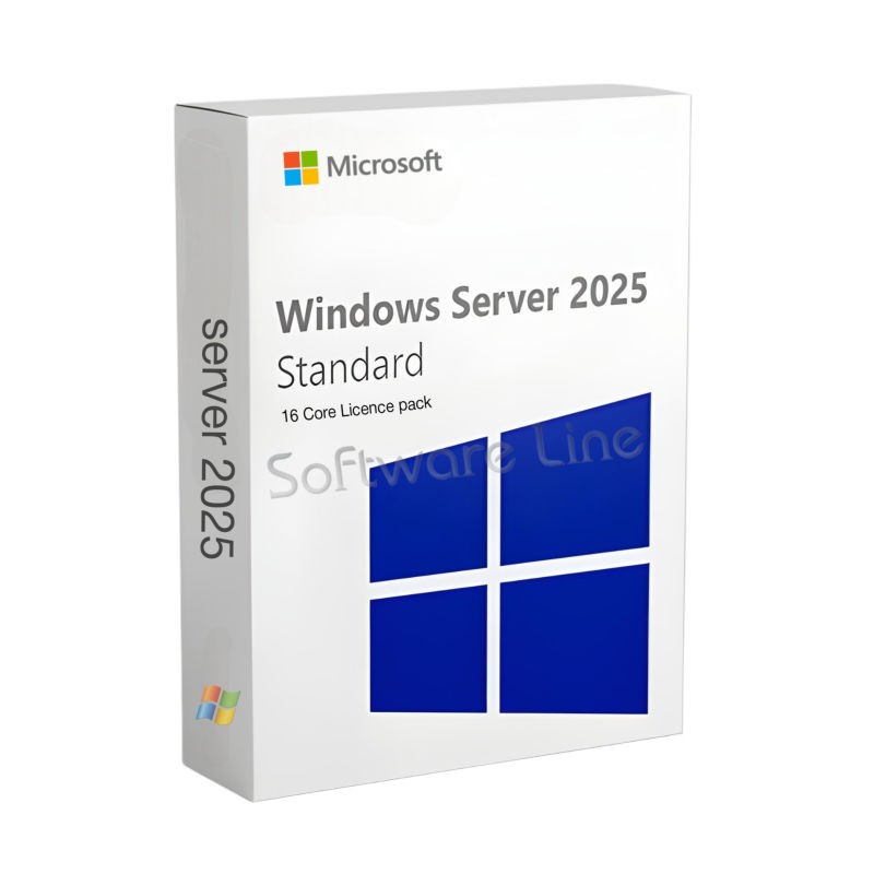Microsoft Windows Server 2025 Standard - 16 Core License Pack