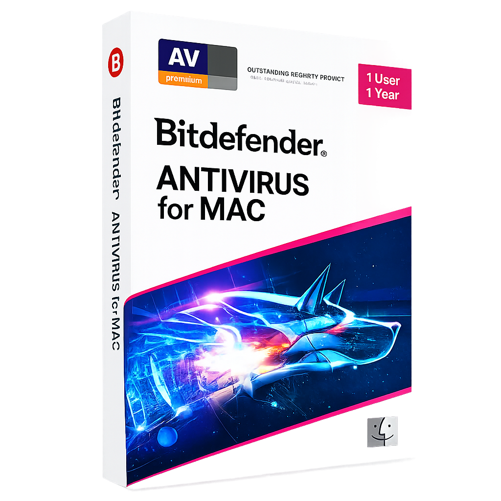 Bitdefender Antivirus for Mac 1 User 1 Year
