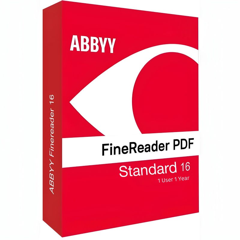 Abbyy FineReader PDF 16 Standard 1 User 1 Year | Windows