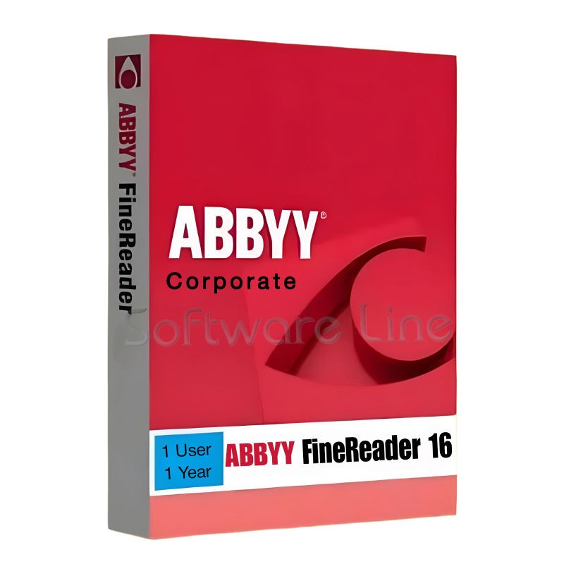 Abbyy FineReader PDF 16 Corporate 1 User 1 Year | Windows