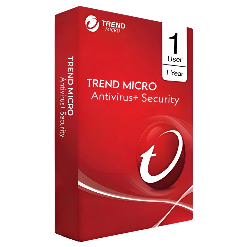 Trend Micro Antivirus+ Security 1 Device 1 Year Latest Version