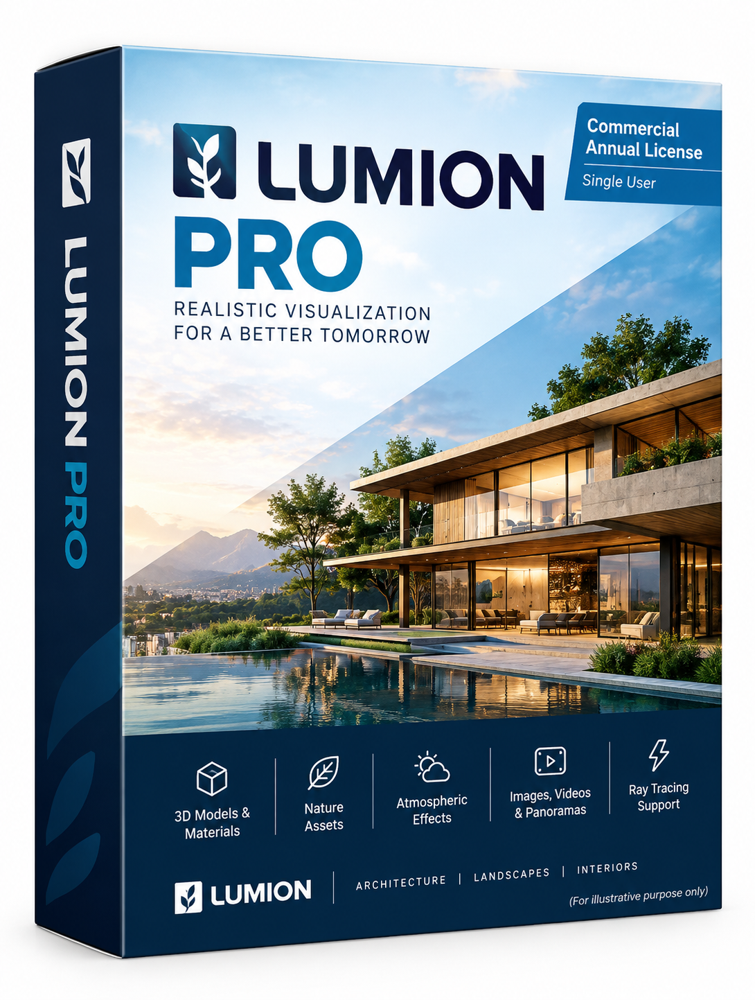 Lumion Pro Commercial 1 User 1 Year (Fixed License)