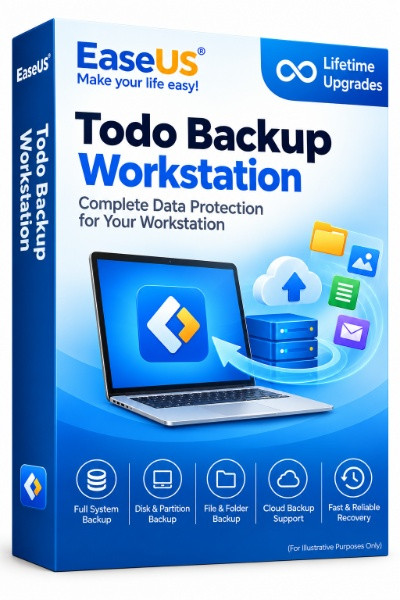 EaseUS Todo Backup Workstation (Lifetime Upgrades)
