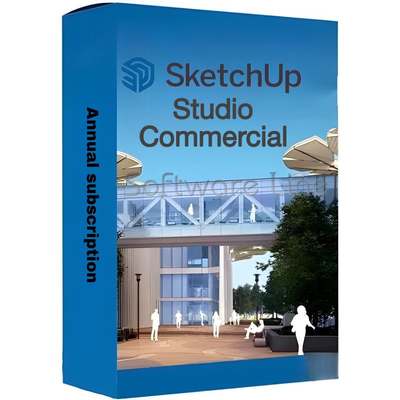 SketchUp Studio Commercial Annual Subscription 1 User Latest Version