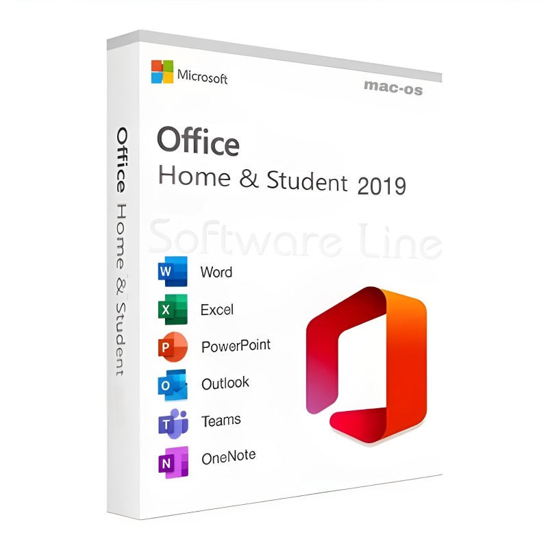 MS Office Home & Student 2019 Mac (One-Time Purchase)
