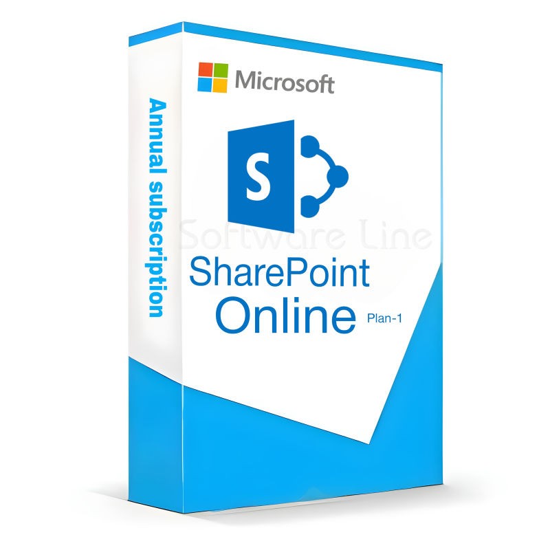MS SharePoint Online (Plan 1) Annual Subscription