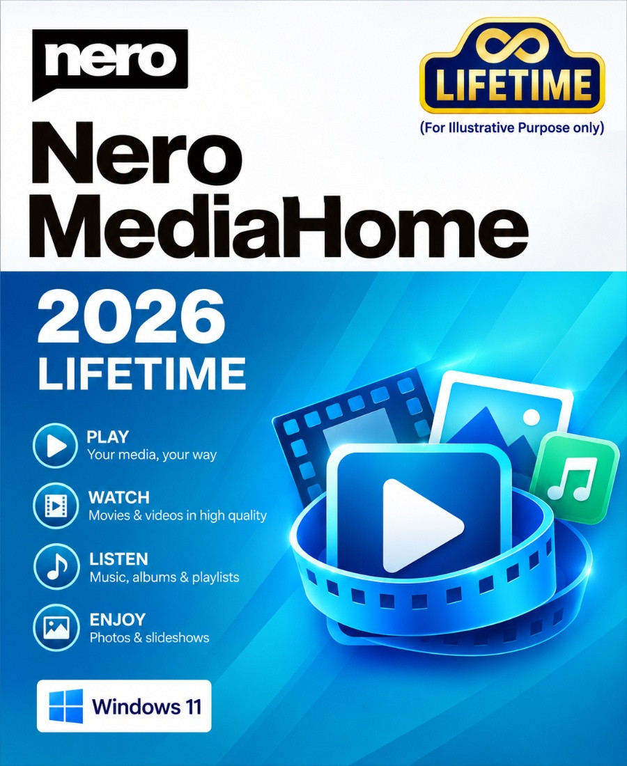 Nero Media Home 2026 Lifetime
