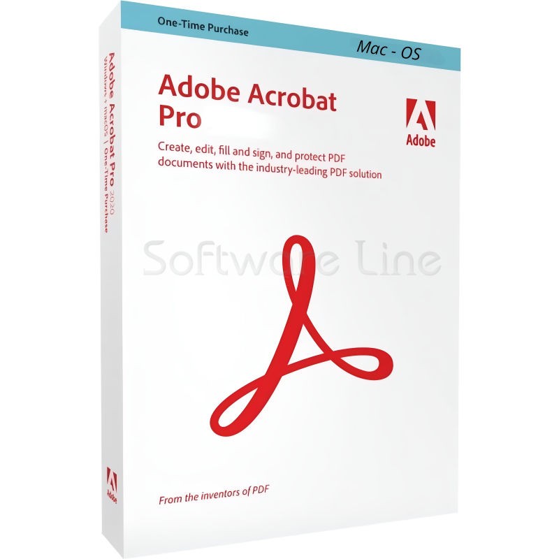 Adobe Acrobat Pro 2020 Perpetual (Life Time) 1 User