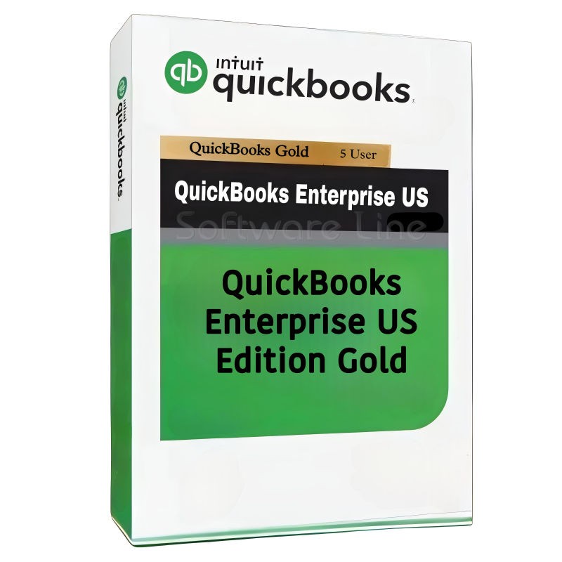 QuickBooks Enterprise US Edition Gold 5 User 1 Year