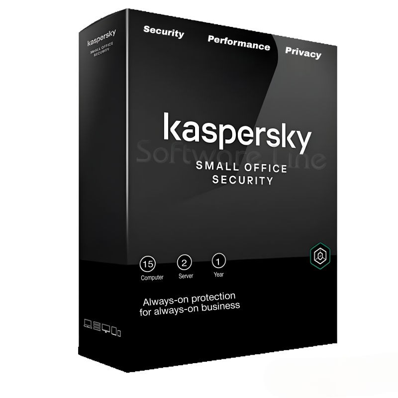 Kaspersky Small Office Security | 15 Computer | 2 Server | 1 Year