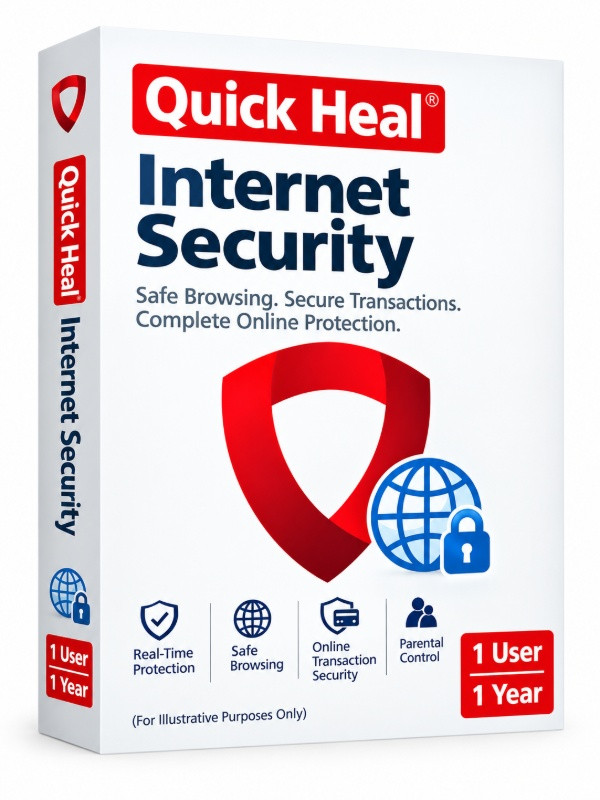 Quick Heal Internet Security 1 User 1 year