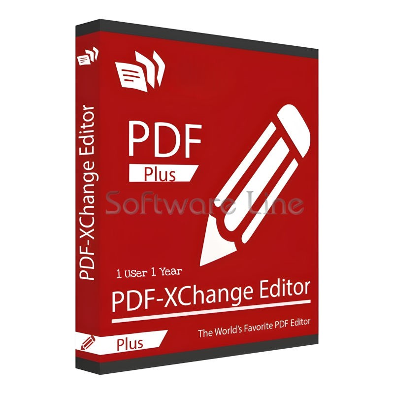 PDF-XChange Editor Plus 1 User 1 Year | Windows