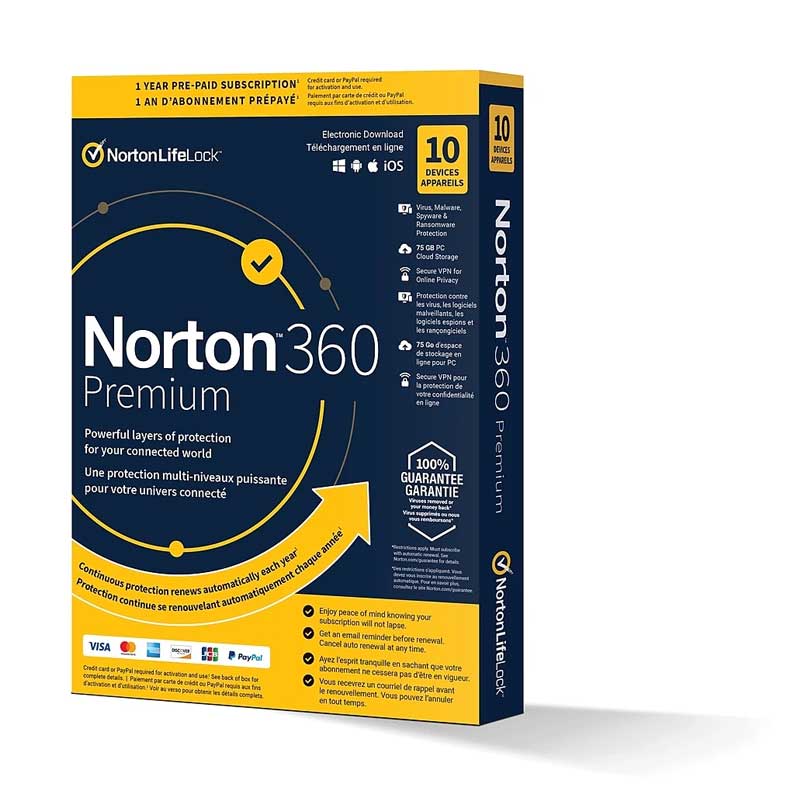 Norton 360 Deluxe 5 Devices | Software Line Trading - Solution For All