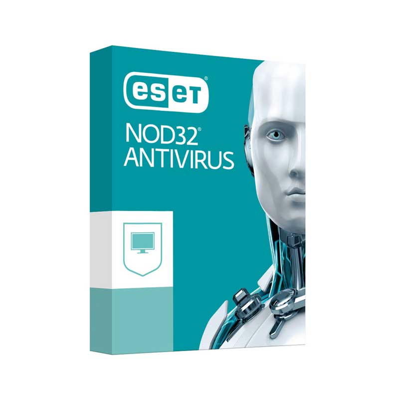 ESET NOD32 ANTIVIRUS | 4 User | 1 year - Software Line Trading - Solution  For All IT Needs